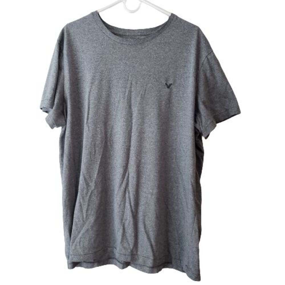 Men's Gray American Eagle T-Shirt Size XXL